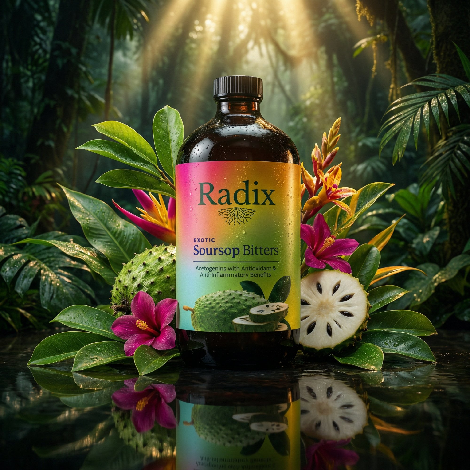 Radix Soursop Bitters bottiglia